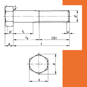 Hex Bolt & Nut & Threaded Rod